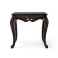 Table d'appoint traditionnelle Clarissa en bois massif avec pieds sculptés de Furniture of America