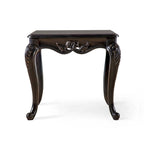 Table d'appoint traditionnelle Clarissa en bois massif avec pieds sculptés de Furniture of America