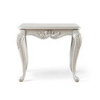 Table d'appoint traditionnelle Clarissa en bois massif avec pieds sculptés de Furniture of America