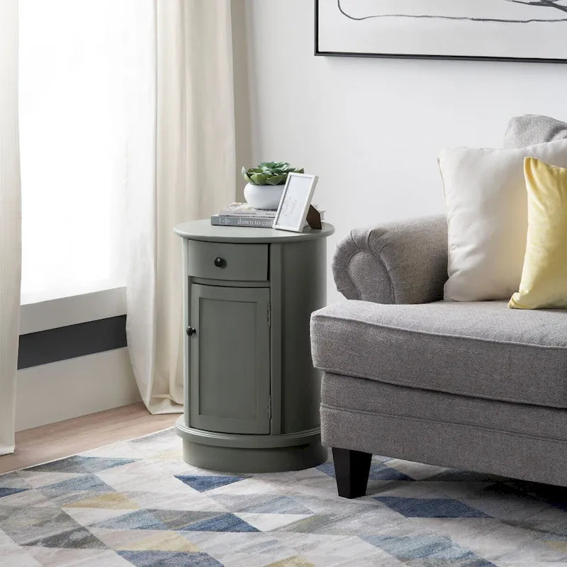 Bexley 26 2-Door Accent Cabinet, Gray