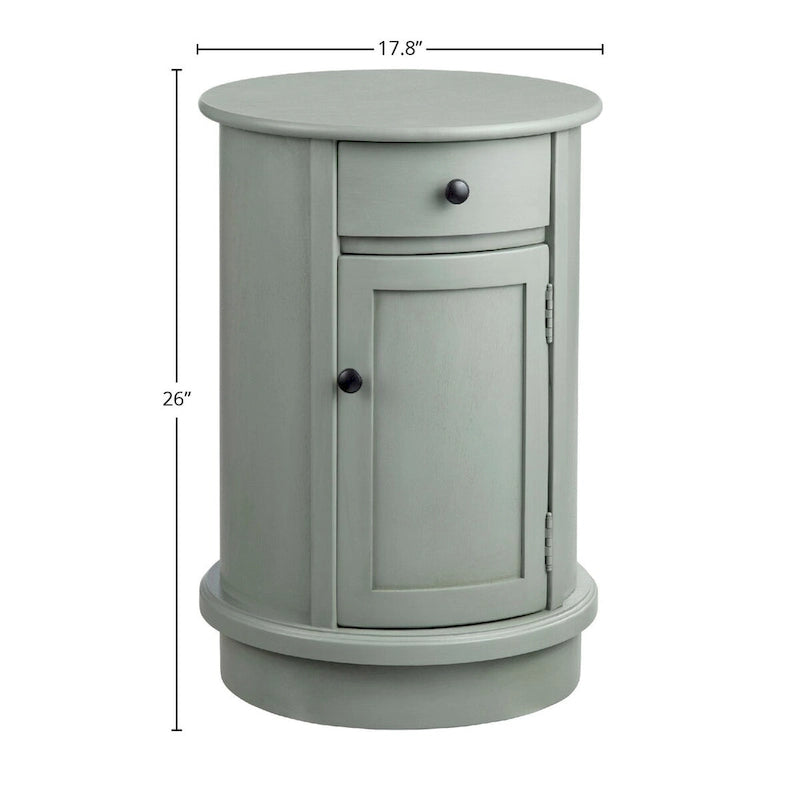Bexley 26 Meuble d'appoint 2 portes, Gris