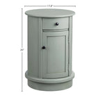 Bexley 26 Meuble d'appoint 2 portes, Gris