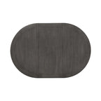 Table à manger en bois avec rangement, gris moyen