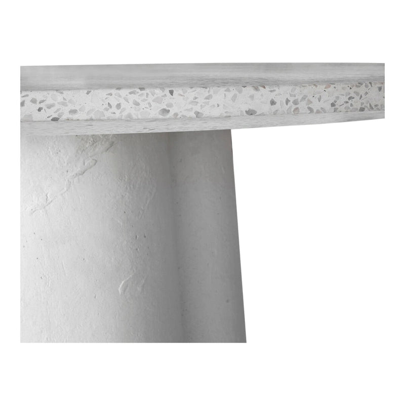 Table à manger en terrazzo et base en béton moderne Aurelle Home