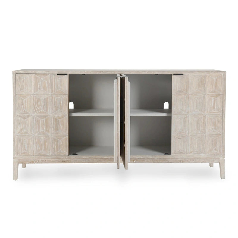 Buffet en bois de chêne Classic Home Mira 78