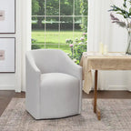Fauteuil de salle à manger roulant KINWELL 25 en tissu de performance