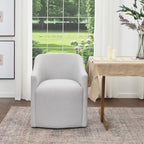 Fauteuil de salle à manger roulant KINWELL 25 en tissu de performance