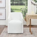 Fauteuil de salle à manger roulant KINWELL 25 en tissu de performance