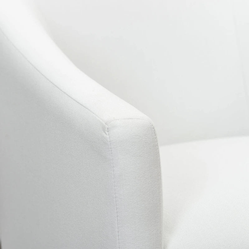 Fauteuil de salle à manger roulant KINWELL 25 en tissu de performance