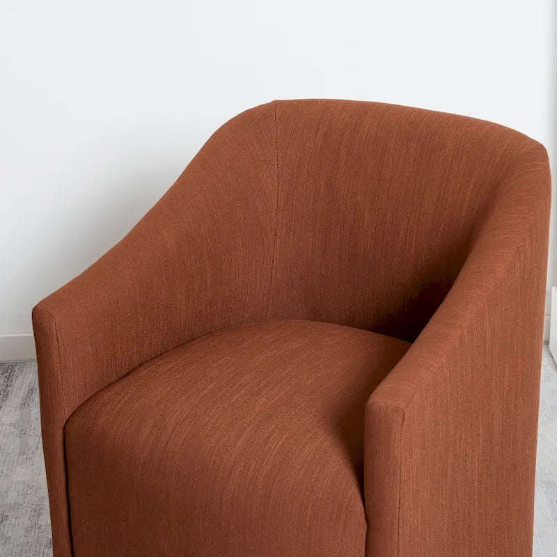 Fauteuil de salle à manger roulant KINWELL 25 en tissu de performance