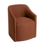 Fauteuil de salle à manger roulant KINWELL 25 en tissu de performance