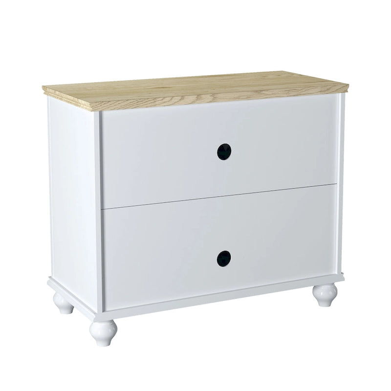 Ensemble de buffet de rangement floral 2 pièces – 139,7 cm et 96,5 cm de largeur – 139,7 cm et 96,5 cm de largeur