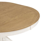 Ensemble table à manger fonctionnel avec table extensible et 4 chaises rembourrées