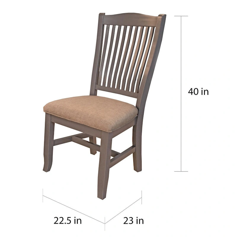 Ensemble de salle à manger en bois massif 9 pièces Simply Solid Luma