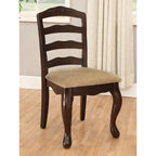 Ensemble de salle à manger 7 pièces en bois brun traditionnel Shak avec rallonge par Furniture of America