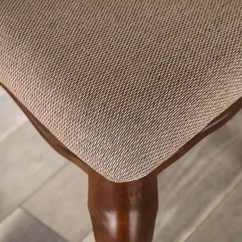 Ensemble de salle à manger 7 pièces en bois brun traditionnel Shak avec rallonge par Furniture of America