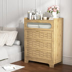 Commode double large en bois avec tiroirs larges Commode moderne