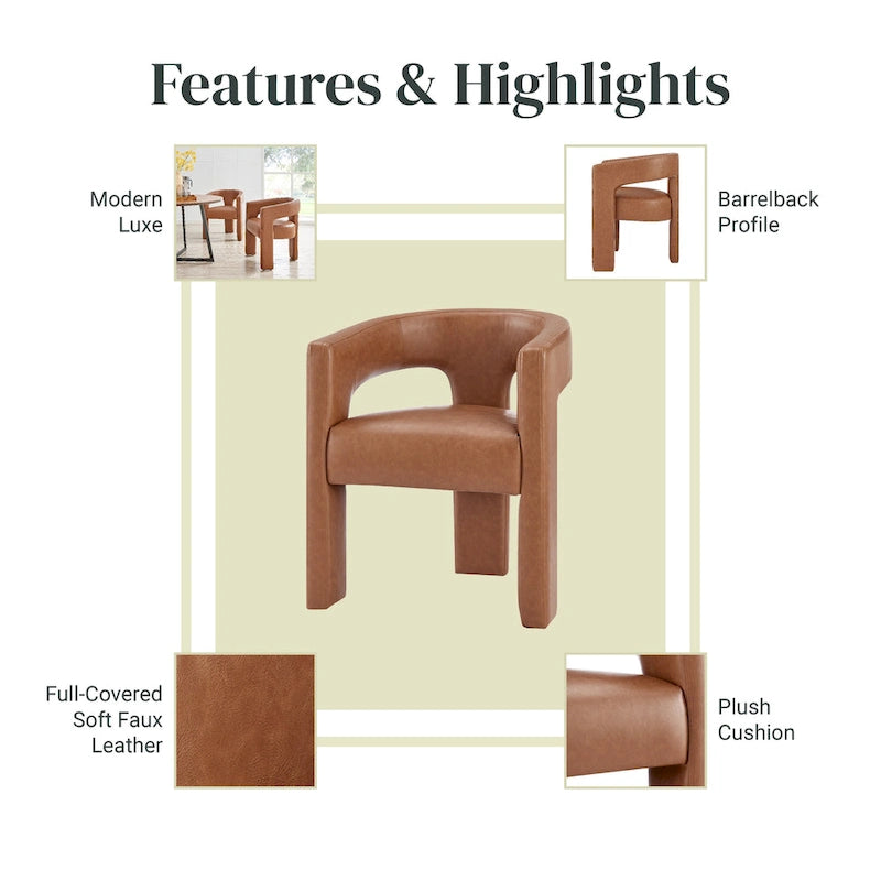 Chaise de salle à manger Sherlyn avec accoudoirs