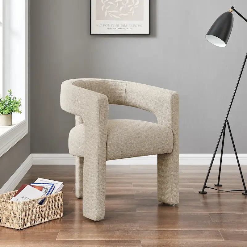 Chaise de salle à manger Sherlyn avec accoudoirs