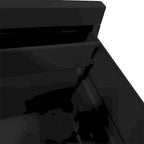Classeur vertical en acier à 3 tiroirs, blanc/noir, avec serrure, pour un seul utilisateur