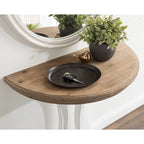 Table console en bois Linsley de Kate et Laurel - 30x15x31