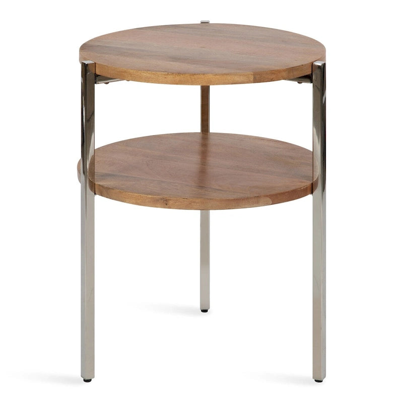 Table d'appoint ronde Lamaar Kate and Laurel - 19x19x25