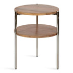 Table d'appoint ronde Lamaar Kate and Laurel - 19x19x25