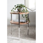 Table d'appoint ronde Lamaar Kate and Laurel - 19x19x25