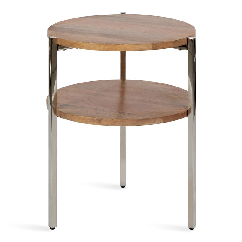 Table d'appoint ronde Lamaar Kate and Laurel - 19x19x25