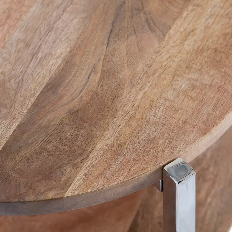 Table d'appoint ronde Lamaar Kate and Laurel - 19x19x25