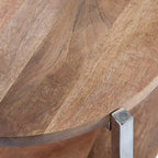 Table d'appoint ronde Lamaar Kate and Laurel - 19x19x25