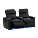 Ensemble de sièges de cinéma maison en cuir motorisés Octane Turbo XL700 (rangée de 2)