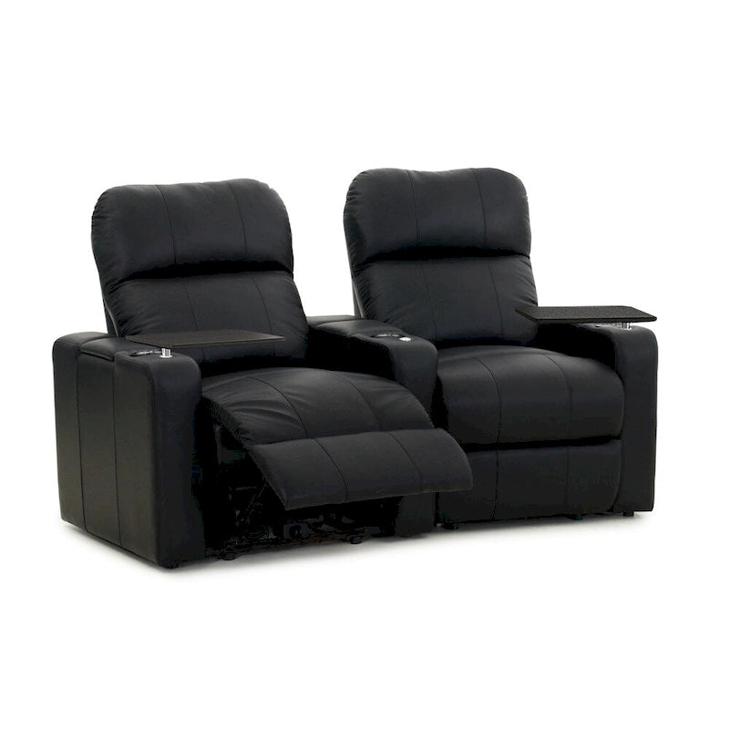 Ensemble de sièges de cinéma maison en cuir motorisés Octane Turbo XL700 (rangée de 2)