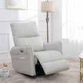 Fauteuil inclinable pivotant et basculant électrique 270, Canapé inclinable planeur électrique avec ports USB, Fauteuils inclinables de puériculture