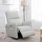 Fauteuil inclinable pivotant et basculant électrique 270, Canapé inclinable planeur électrique avec ports USB, Fauteuils inclinables de puériculture