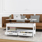 Table basse avec compartiment caché - 44,1P x 21,7L x 18,3H