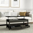 Table basse avec compartiment caché - 44,1P x 21,7L x 18,3H