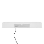 Meuble TV flottant mural 65" avec LED 16 couleurs