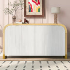 Meuble avec étagères réglables, pour bureau, salon et entrée