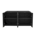 Meuble avec étagères réglables, pour bureau, salon et entrée