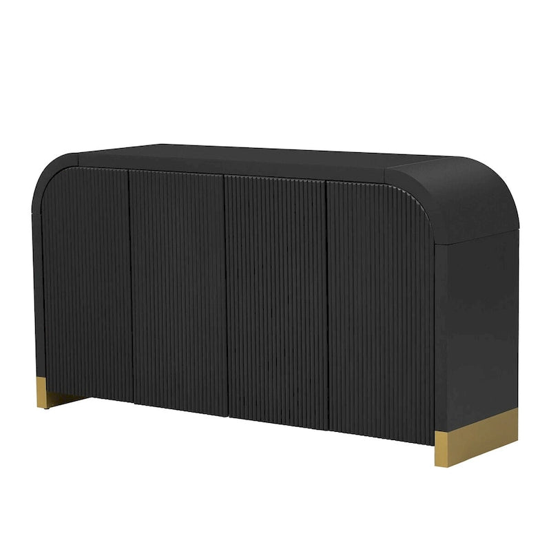 Meuble avec étagères réglables, pour bureau, salon et entrée