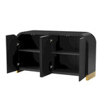 Meuble avec étagères réglables, pour bureau, salon et entrée