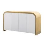 Meuble avec étagères réglables, pour bureau, salon et entrée