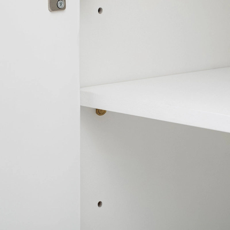 Meuble avec étagères réglables, pour bureau, salon et entrée