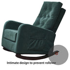 Canapé de Loisirs Confortable en Tissu Relax Inclinable