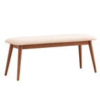 Banc de salle à manger moderne norvégien danois conique et rembourré iNSPIRE Q Modern