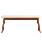 Banc de salle à manger moderne norvégien danois conique et rembourré iNSPIRE Q Modern