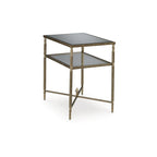 Signature Design by Ashley Cloverty Gold End Table - 25.75 L x 18 P x 26 H