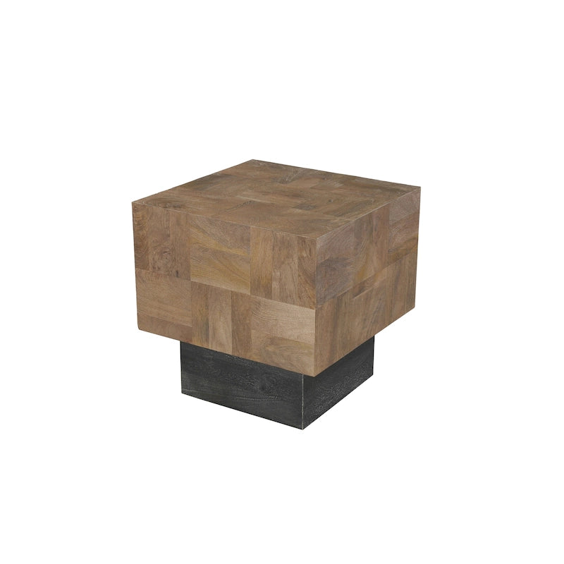 Table d'appoint Caden moderne en bois massif