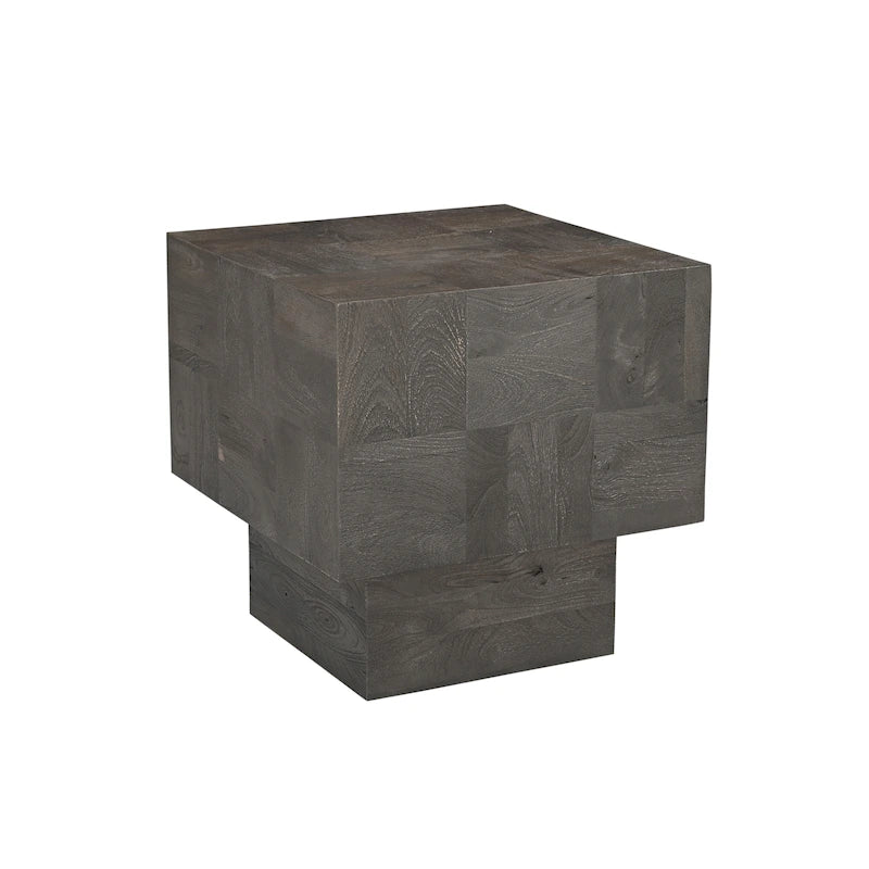 Table d'appoint Caden moderne en bois massif